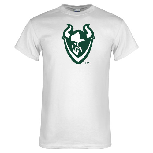  White T Shirt - Viking Head