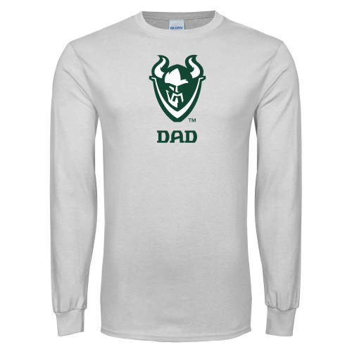 White Long Sleeve T Shirt - Dad