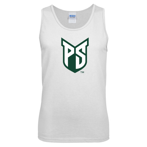  White Tank Top - Official Logo