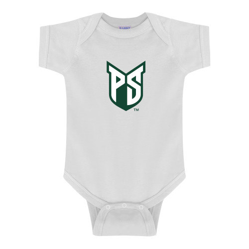  White Infant Onesie - Official Logo