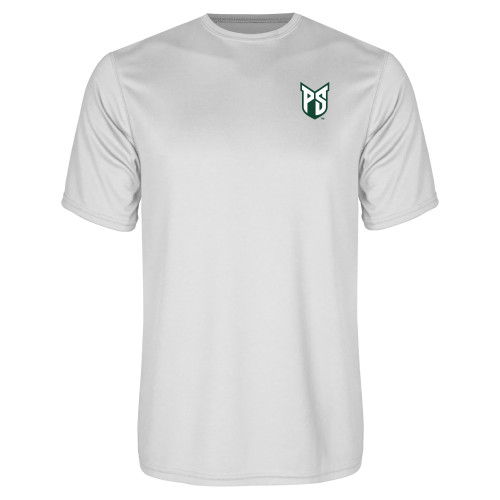  White Performance Tee - Official Logo