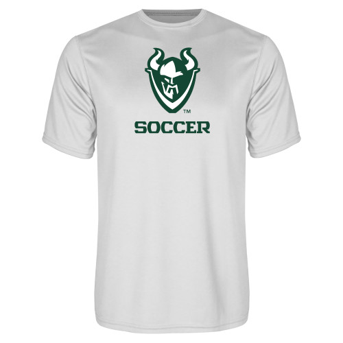  White Performance Tee - Soccer