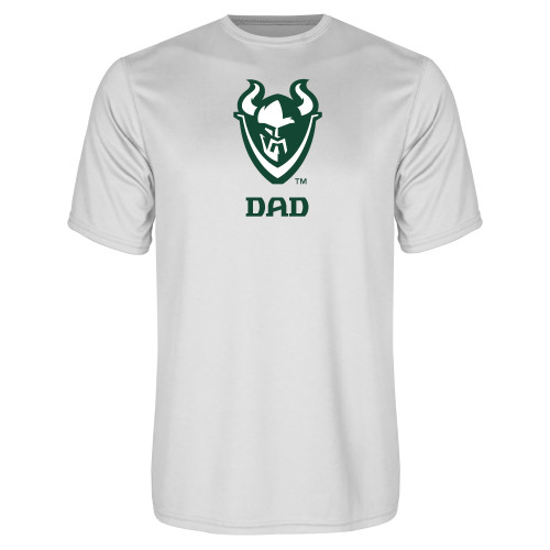  White Performance Tee - Dad