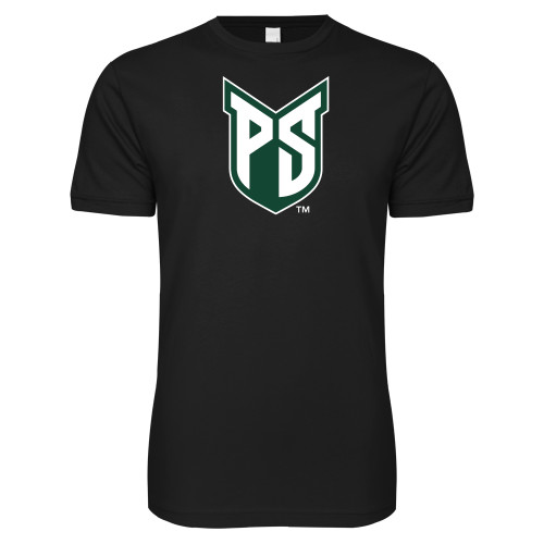  Next Level Black SoftStyle T Shirt - Official Logo