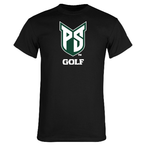  Black T Shirt - PS Shield Golf