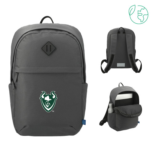  Repreve Charcoal Ocean Commuter Computer Backpack - Viking Head