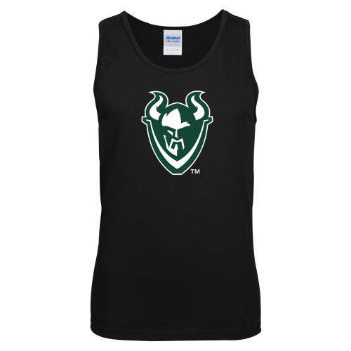  Black Tank Top - Viking Head