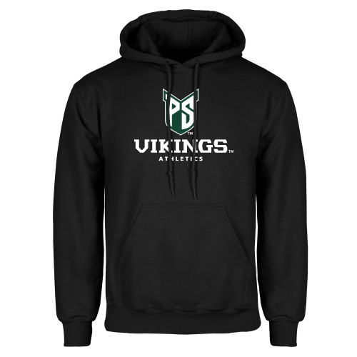  Black Fleece Hoodie - PS Shield Stacked