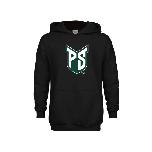  Youth Black Fleece Hoodie - Official Logo