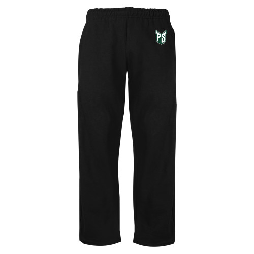 Black Fleece Open Bottom Pant - Official Logo