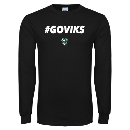  Black Long Sleeve T Shirt - GOVIKS