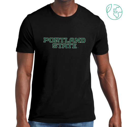 Allmade Black Organic Cotton Tee - Portland State