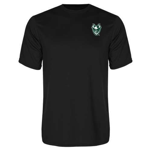  Black Performance Tee - Viking Head