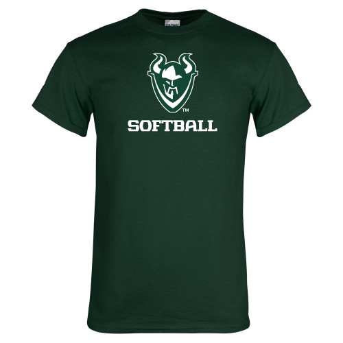  Dark Green T Shirt - Softball