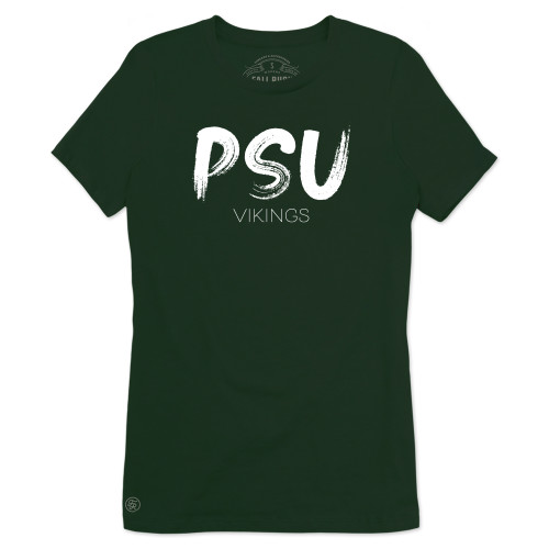  Fall Rush Ladies Dark Green T Shirt - PSA Stroke
