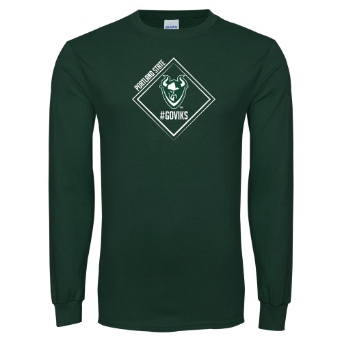 Main Image for  Dark Green Long Sleeve T Shirt