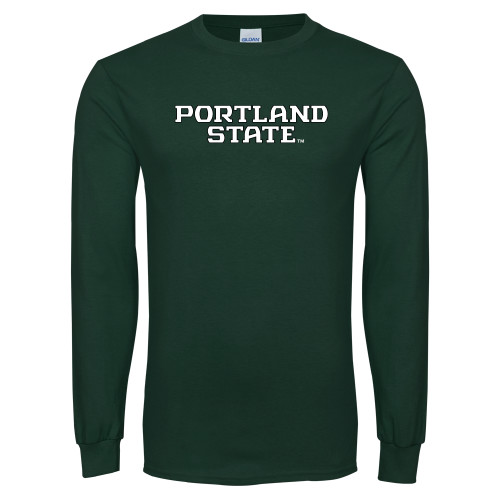 Main Image for  Dark Green Long Sleeve T Shirt