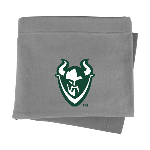  Grey Sweatshirt Blanket - Viking Head