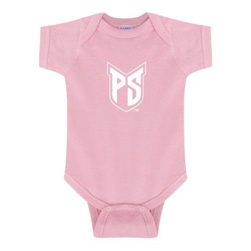  Light Pink Infant Onesie - Official Logo