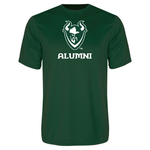 Dark Green Performance Tee - Alumni