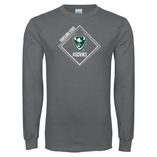 Main Image for  Charcoal Long Sleeve T Shirt