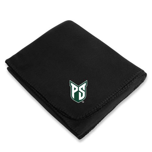  Black Arctic Fleece Blanket - Official Logo