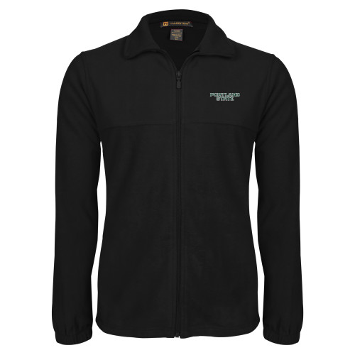  Black Fleece Full Zip Jacket - Portland State