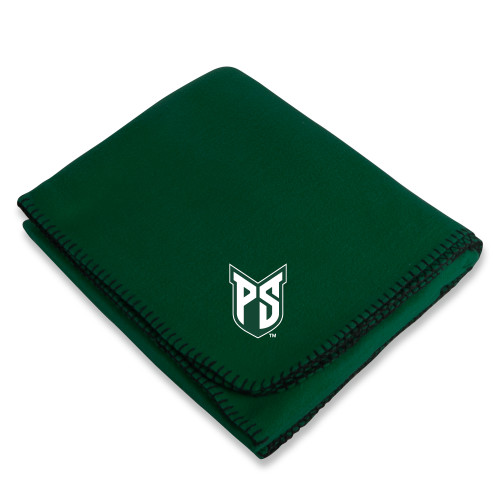  Dark Green Arctic Fleece Blanket - Official Logo