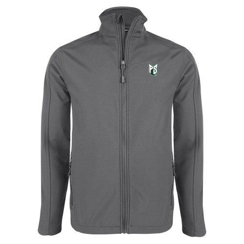  Charcoal Softshell Jacket - Official Logo