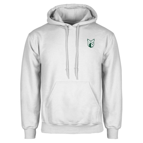  White Fleece Hoodie - Official Logo