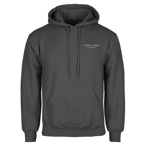  Charcoal Fleece Hoodie - Portland State