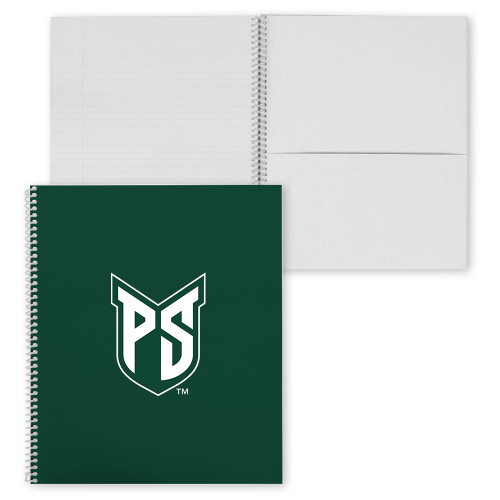  College Spiral Notebook w/Clear Coil - Official Logo