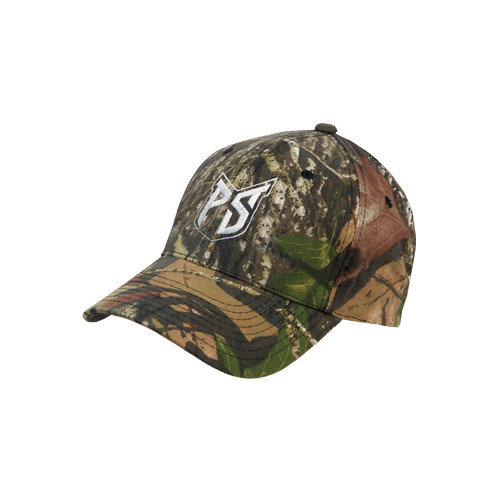  Mossy Oak Camo Structured Adjustable Cap - Official Logo Tone