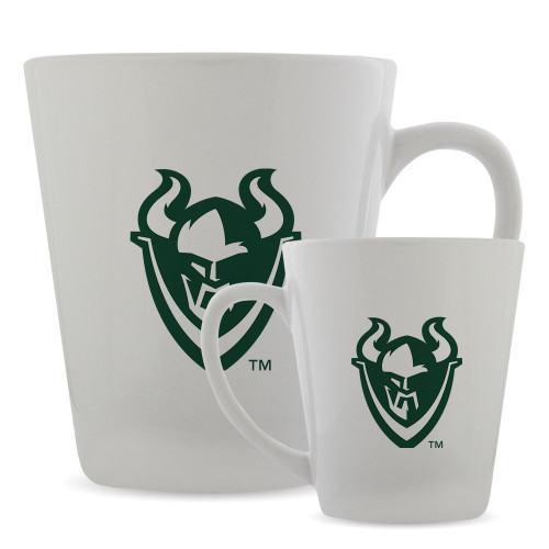  Full Color Latte Mug 12oz - Viking Head