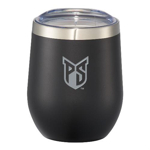  Corzo Vacuum Insulated Black Cup 12oz - Official Logo Engraved