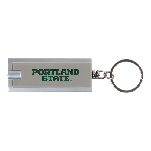  Turbo Silver Flashlight Key Holder - Portland State