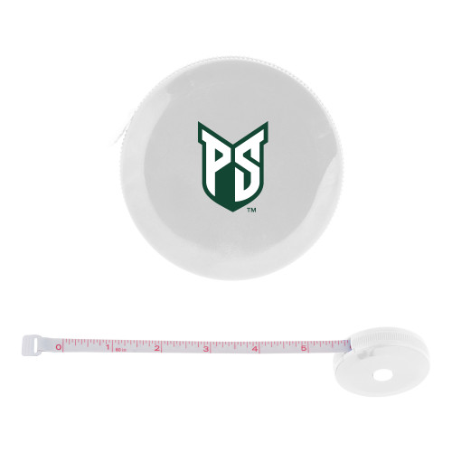  White Round Cloth 60 Inch Tape Measure - Official Logo