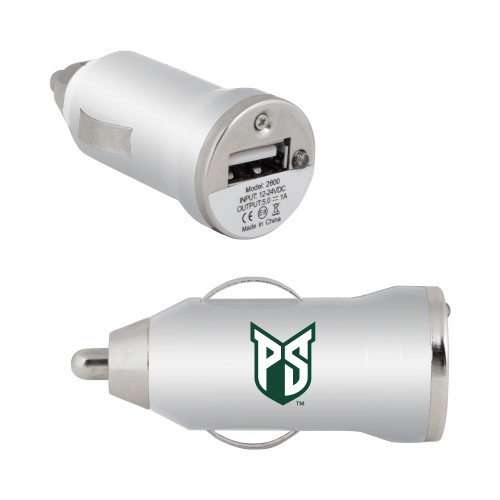  On the Go Silver Car Charger - Official Logo