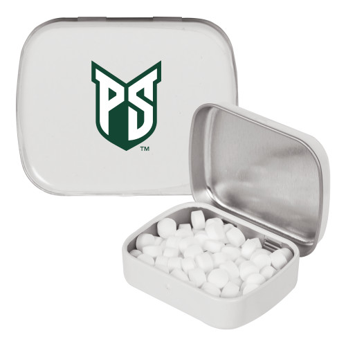  White Rectangular Peppermint Tin - Official Logo