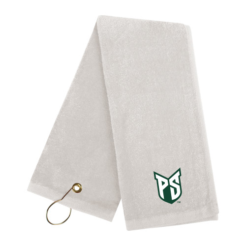  White Golf Towel - Official Logo