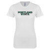 Thumbnail image for  Next Level Womens White Boyfriend Tee