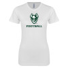 Thumbnail image for  Next Level Womens White Boyfriend Tee