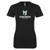 Thumbnail image for  Next Level Womens Black Boyfriend Tee