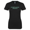 Thumbnail image for  Next Level Womens Black Boyfriend Tee