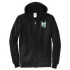 Thumbnail image for  Extended Black Fleece Full Zip Hoodie