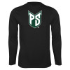 Thumbnail image for  Black Performance Long Sleeve Shirt