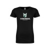 Thumbnail image for  Next Level Girls Black Fashion Fit T Shirt