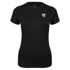 Thumbnail image for  Womens Black Performance Tee
