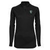 Thumbnail image for  Syntrel Womens Black Interlock 1/4 Zip