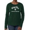 Thumbnail image for  Fall Rush Ladies Dark Green Long Sleeve Tee